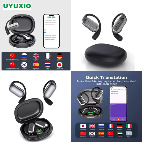 Fones Tradutores Inteligentes BT 5.4
