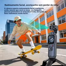 Câmera de Ação 4K com Gimbal Thumbnail 2