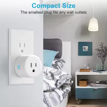 Plugue Inteligente Wi-Fi Zigbee Tuya 16A Thumbnail 6