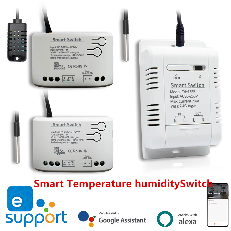 Interruptor Inteligente de Temperatura Ewelink