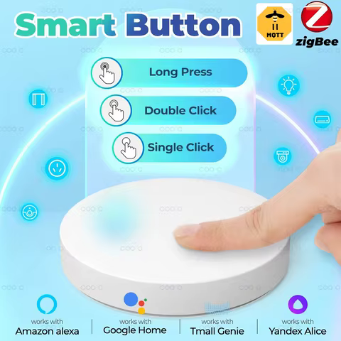 Botão Zigbee Inteligente Z2M