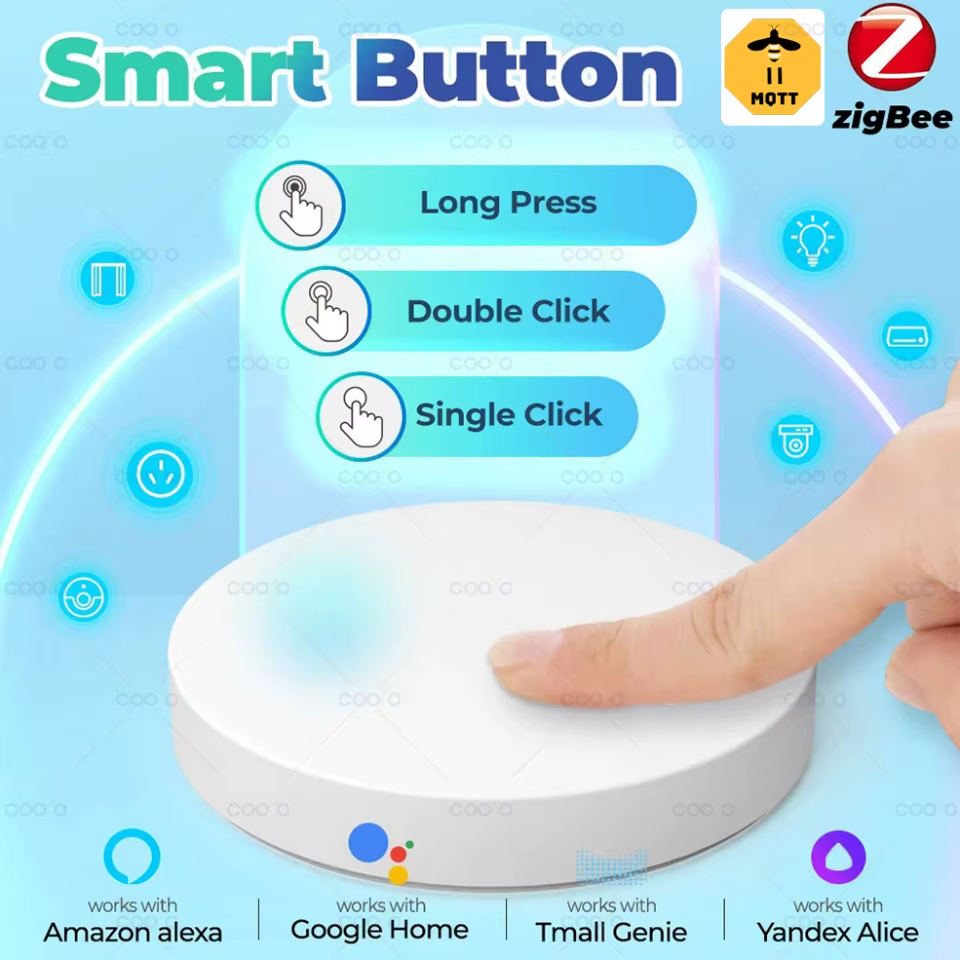 Botão Zigbee Inteligente Z2M