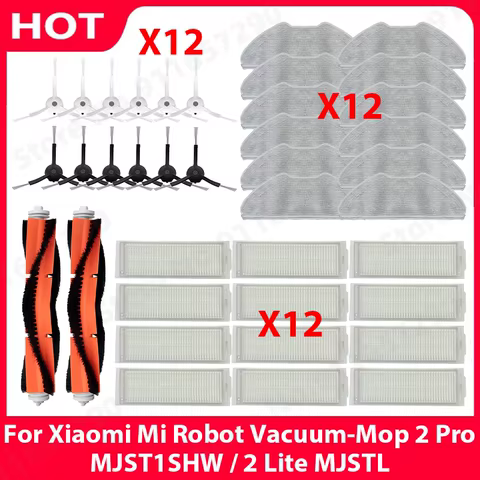 Kit Peças Xiaomi Robot Vacuum-Mop 2 Pro/2 Lite
