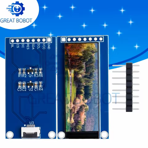 Tela LCD TFT 1.68" para Arduino