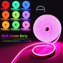 Fita LED Neon TUYA RGB USB Thumbnail 4