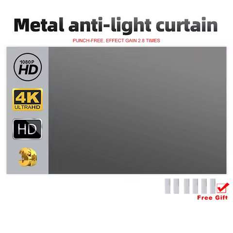 Tela Projetor 4K Anti-Luz