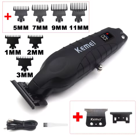 Kemei KM-2293 Aparador Profissional T-Blade