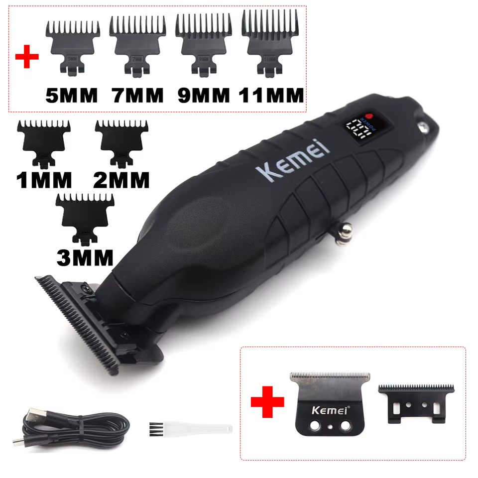 Kemei KM-2293 Aparador Profissional T-Blade