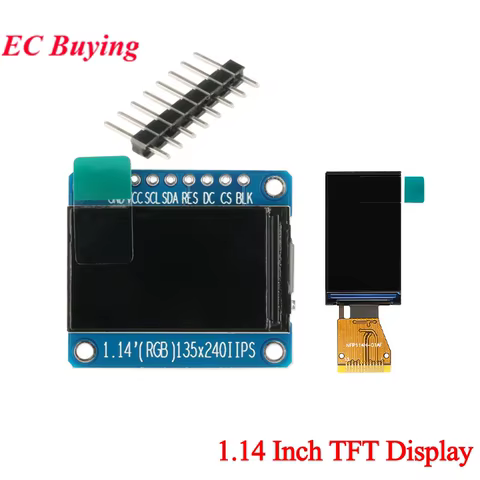 Módulo LCD IPS 1.14 OLED 135x240