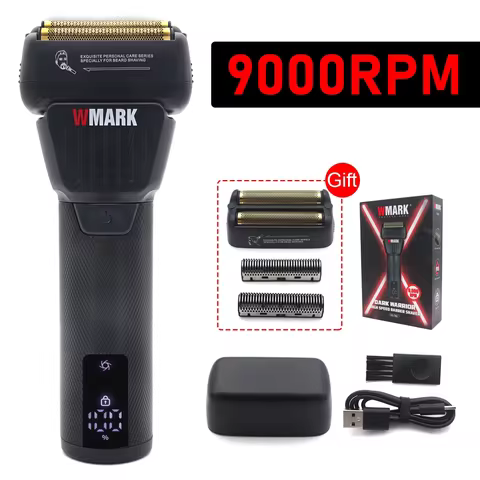 Wmark NG-7982 Barbeador Profissional 9000 RPM