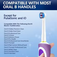 Cabeças de Escova Oral-B e Braun 3D - 4 Peças Thumbnail 2