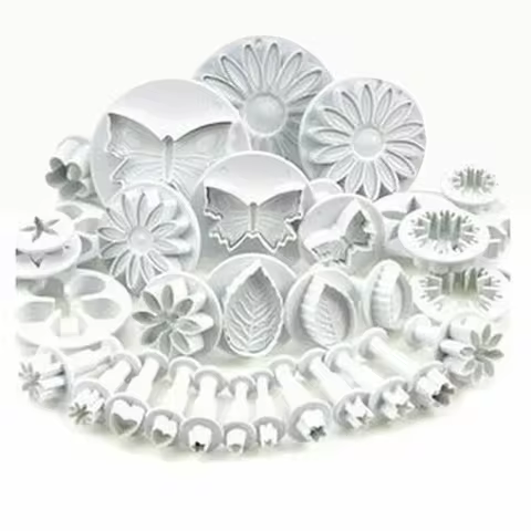Kit 33 Peças Cortador Fondant