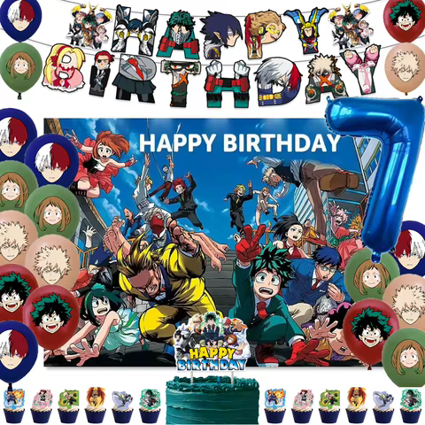 Decoração Festa Meu Herói Academia