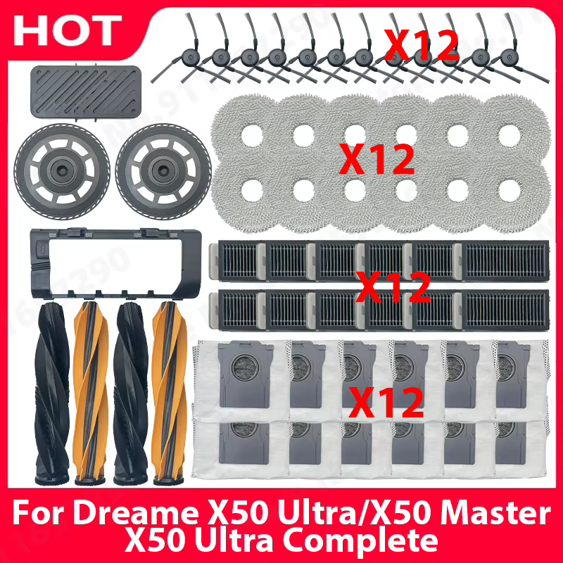 Peças de Reposição Dreame X50 Ultra Kit Completo