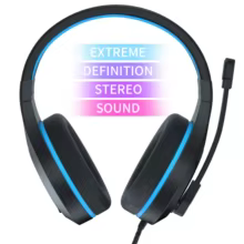 Headset Gamer Profissional com Microfone e Controle de Volume Thumbnail 2