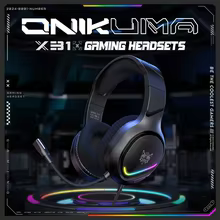 Onikuma X31 Headset Gamer RGB Thumbnail 5
