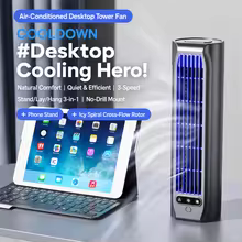 Ventilador de Torre na Parede 3 Velocidades Thumbnail 3