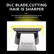 Kit Profissional Kemei Cortador de Cabelo Thumbnail 6