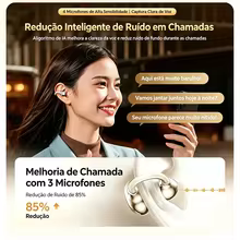 Fone Bluetooth 6.0 KEBIDUMEI com Cancelamento de Ruído Thumbnail 4