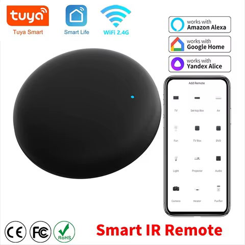 Controle Remoto IR WiFi Tuya