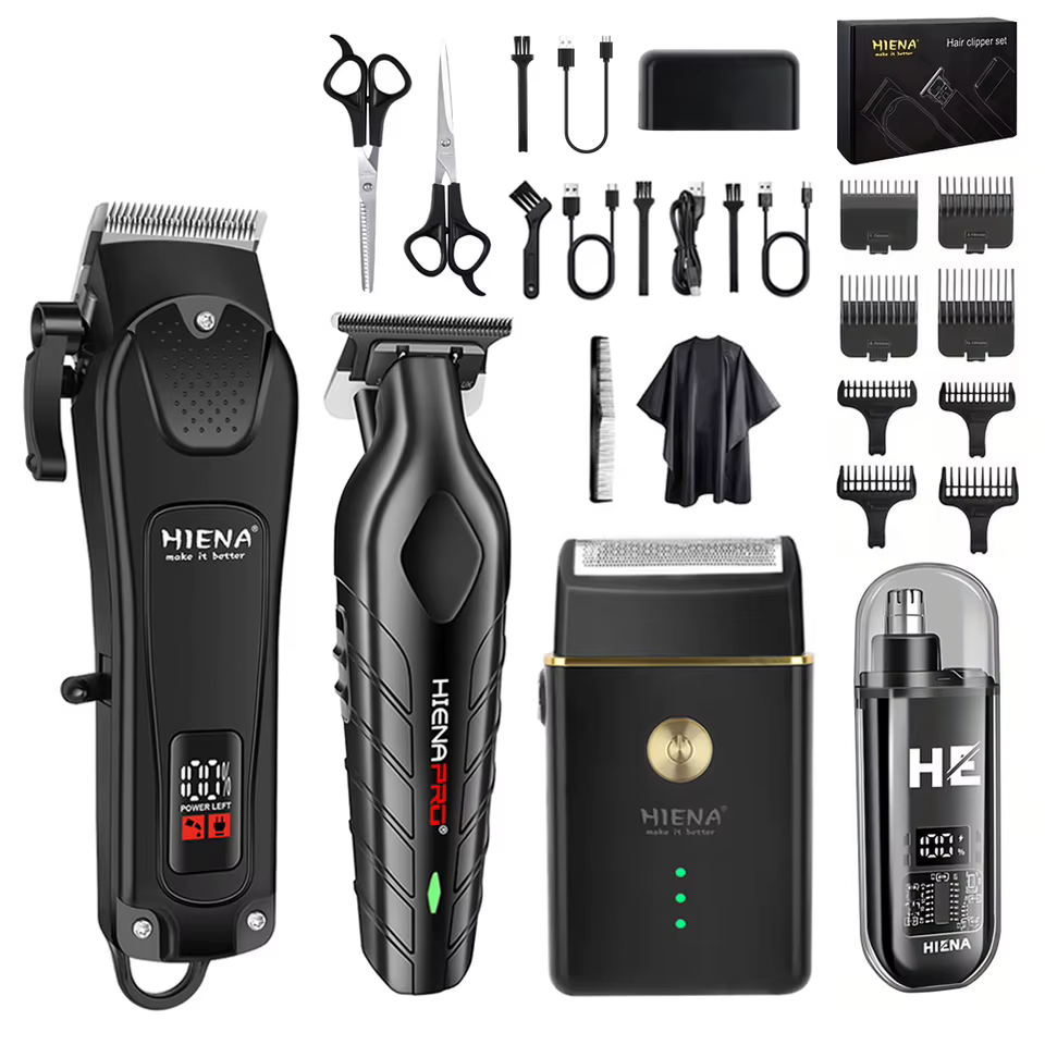 Máquina de Cortar Cabelo Profissional Hiena