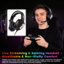 Headset Gamer RGB 50mm Thumbnail 5