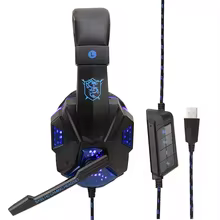 Headset Gamer PC USB 7.1 LED Thumbnail 5