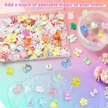 Resina Kawaii Glitter 100 Peças Thumbnail 3
