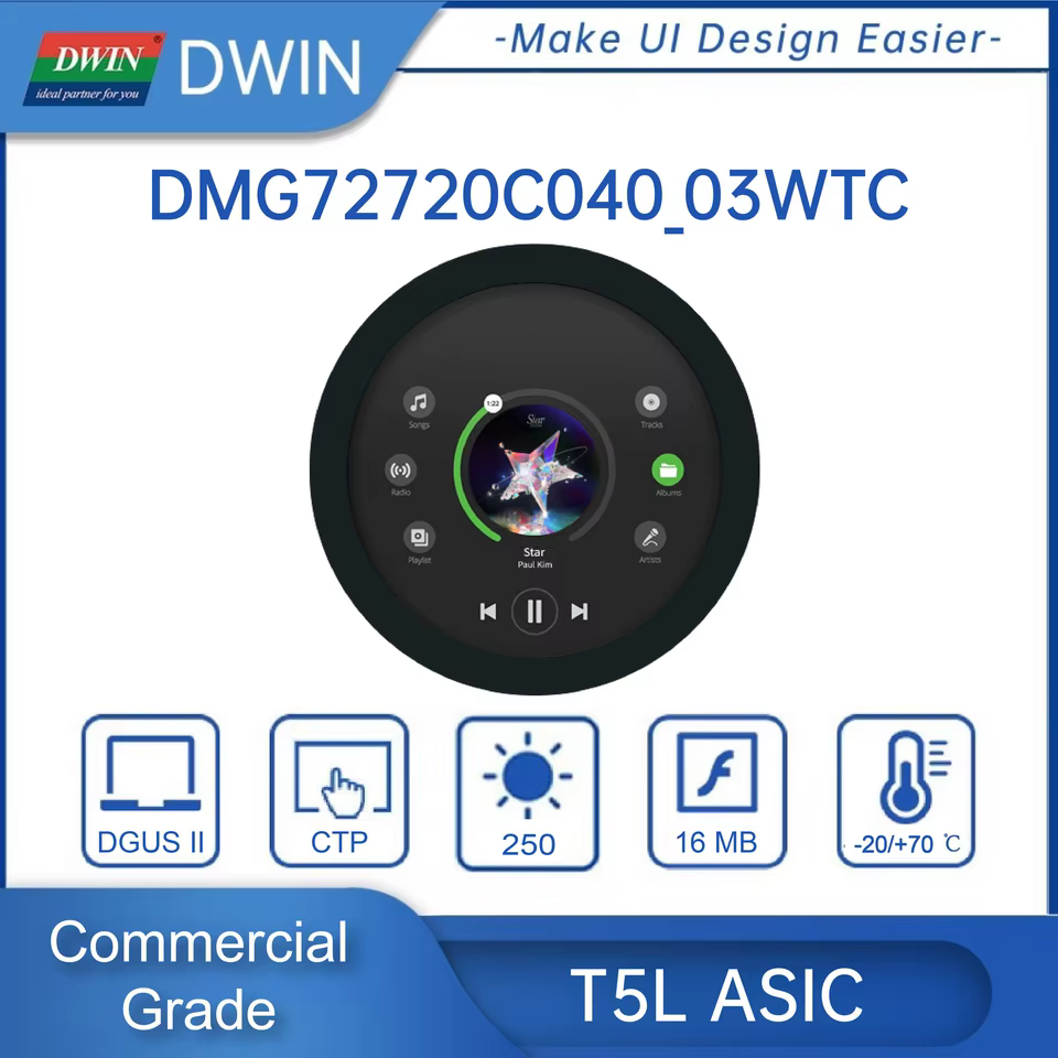 Display DWIN Circular 4"