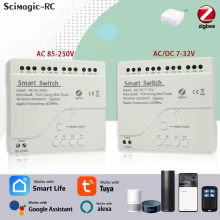 Interruptor Zigbee Tuya 1/2/4 Ch Thumbnail 3