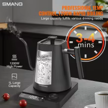 Chaleira SMANG Gooseneck 1200W Thumbnail 3