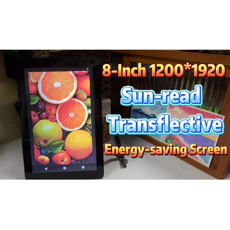 Tela Solar 8" TFT Reflexiva HD-MI