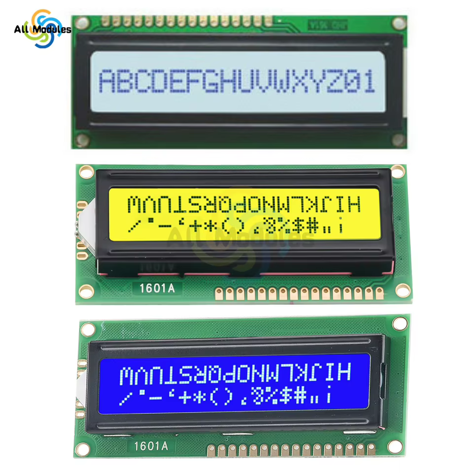 Módulo LCD 1601 para Arduino e Impressora 3D