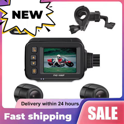 DVR Motocicleta 1080P IP65