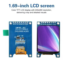 Módulo LCD 1.69 IPS ST7789 SPI Thumbnail 4