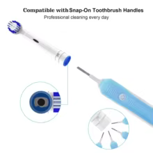 Cabeças de Escova Oral-B Braun GBB-17B - Pacote de 4/8/16 Peças Thumbnail 4