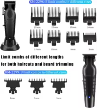 Kemei Máquina de Cortar Cabelo Profissional Sem Fio Thumbnail 6
