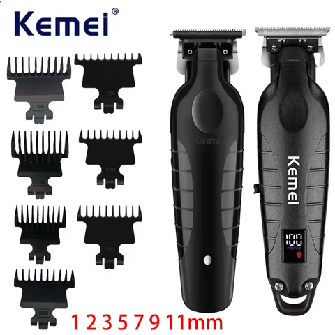 Kemei 2293 Máquina de Barba Profissional