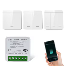 Interruptor Inteligente Wi-Fi RF 433MHz Thumbnail 1