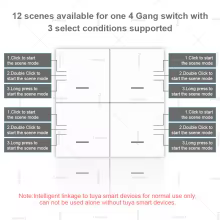 Interruptor Tuya Zigbee 4 Gangs Thumbnail 5