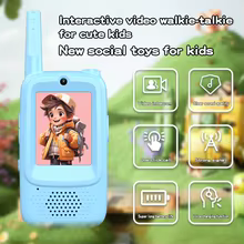 Walkie Talkie Infantil com Tela HD Thumbnail 4