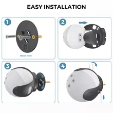 Suporte Mesa Alexa Echo Dot Silicone Thumbnail 6