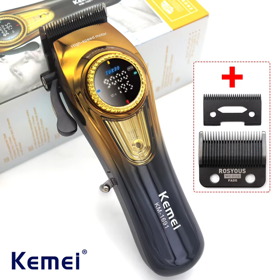 Kemei KM-1691 Máquina de Cortar Cabelo Profissional