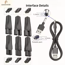 Cabo Carregamento USB 5V + 8 Adaptadores Thumbnail 1
