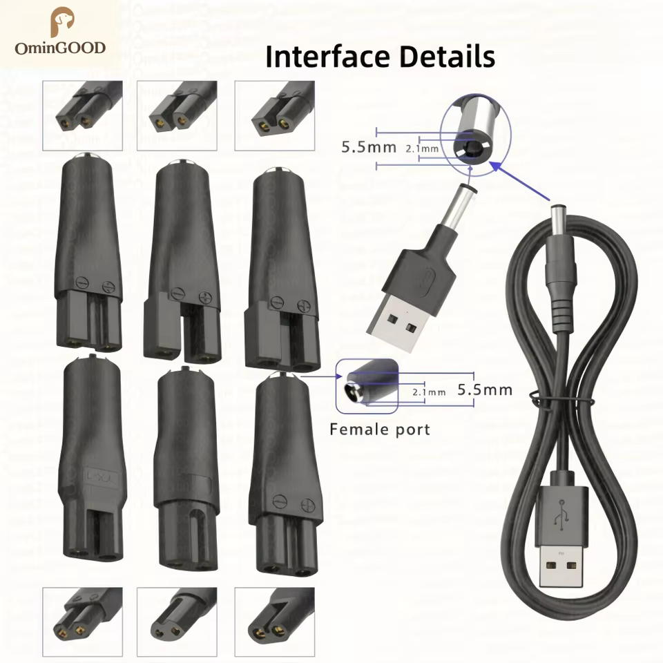 Cabo Carregamento USB 5V + 8 Adaptadores