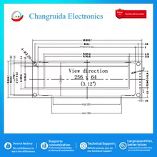 Tela OLED 3.12 SSD1322 256x64 Thumbnail 1