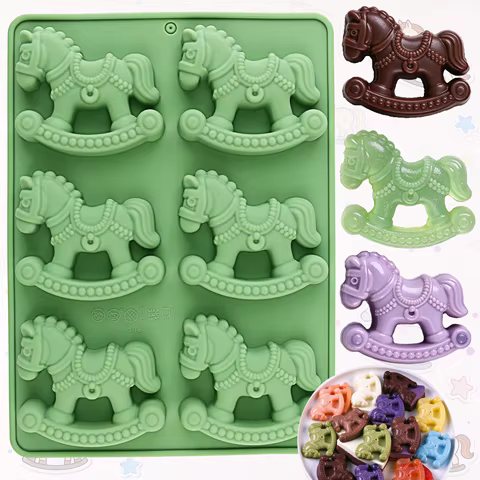 Forma Silicone Cavalo de Troia