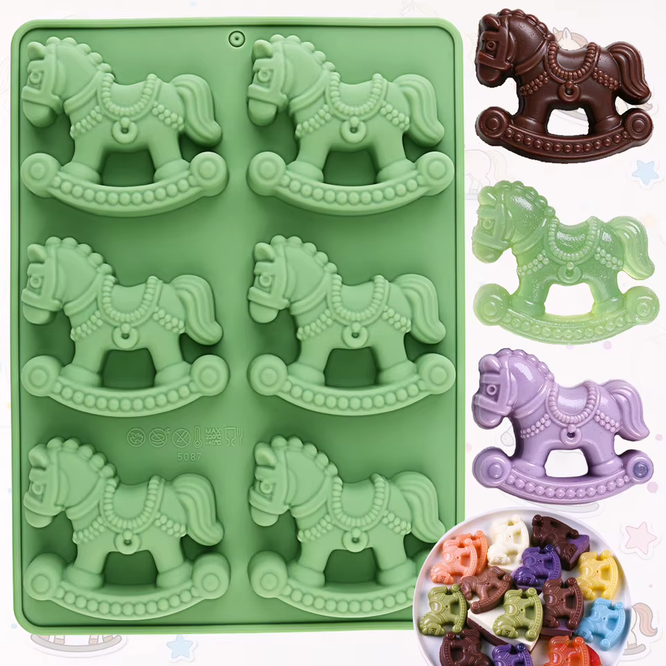 Forma Silicone Cavalo de Troia