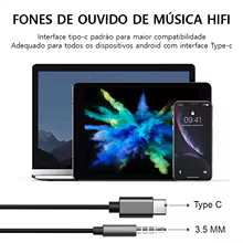 Fone de Ouvido Type-C para Samsung Thumbnail 3