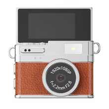 Mini Câmera Retro CCD Chaveiro Tela Flip Thumbnail 3